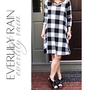 Plaid Swing Dress w/ Pockets